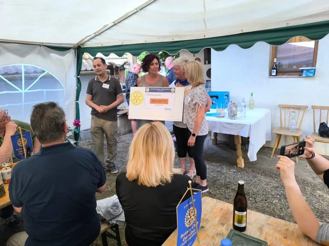 Spendenübergabe bei der Tanya Olympiade 2025